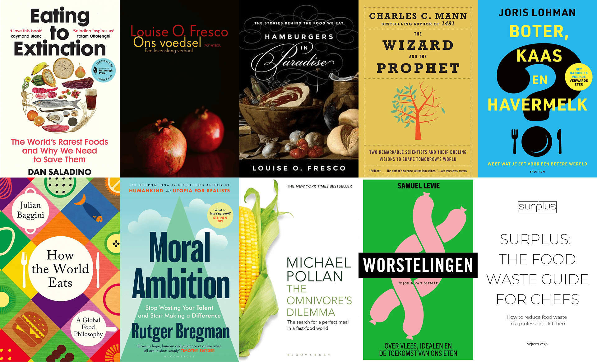 Sustainability and Food – A Reading List